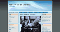 Desktop Screenshot of kendo-ventoux.com